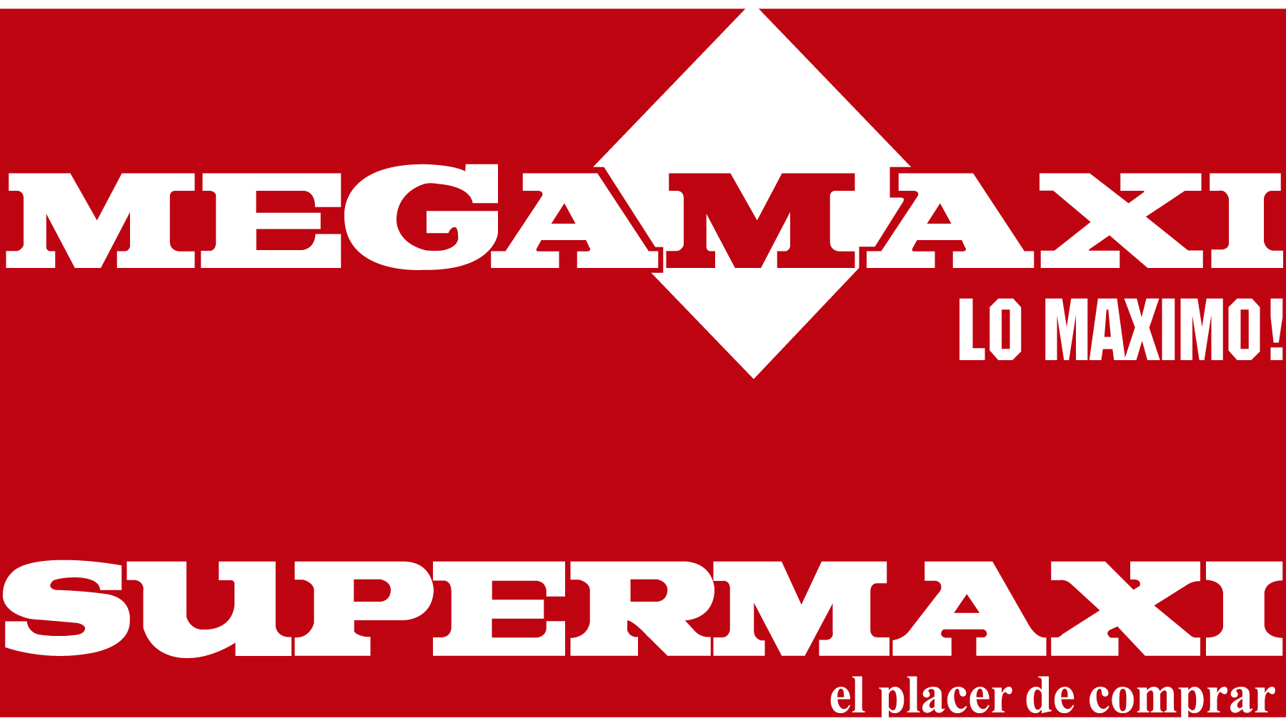 Megamaxi-&-Supermaxi-fondo-rojo-Logo-Vector